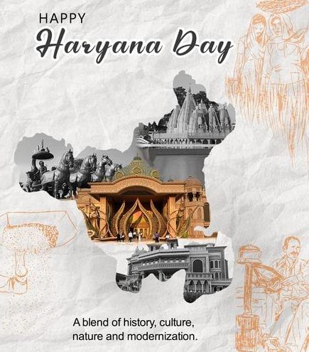 Haryana Day posters