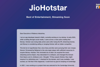 Is It Legal? Delhi Developer Wants Reliance to Fund Studies for JioHotstar.com Domain