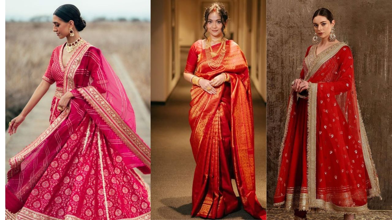 Stunning Karwa Chauth look ideas in saree, lehenga and suits Stunning Karwa Chauth look ideas in saree, lehenga and suits