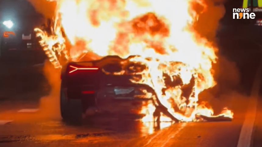 Watch Video: One Week Old Lamborghini Revuelto Catches Fire