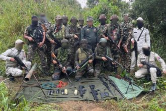 Manipur: Huge cache of arms recovered amid crackdown by security forces | PICTURES