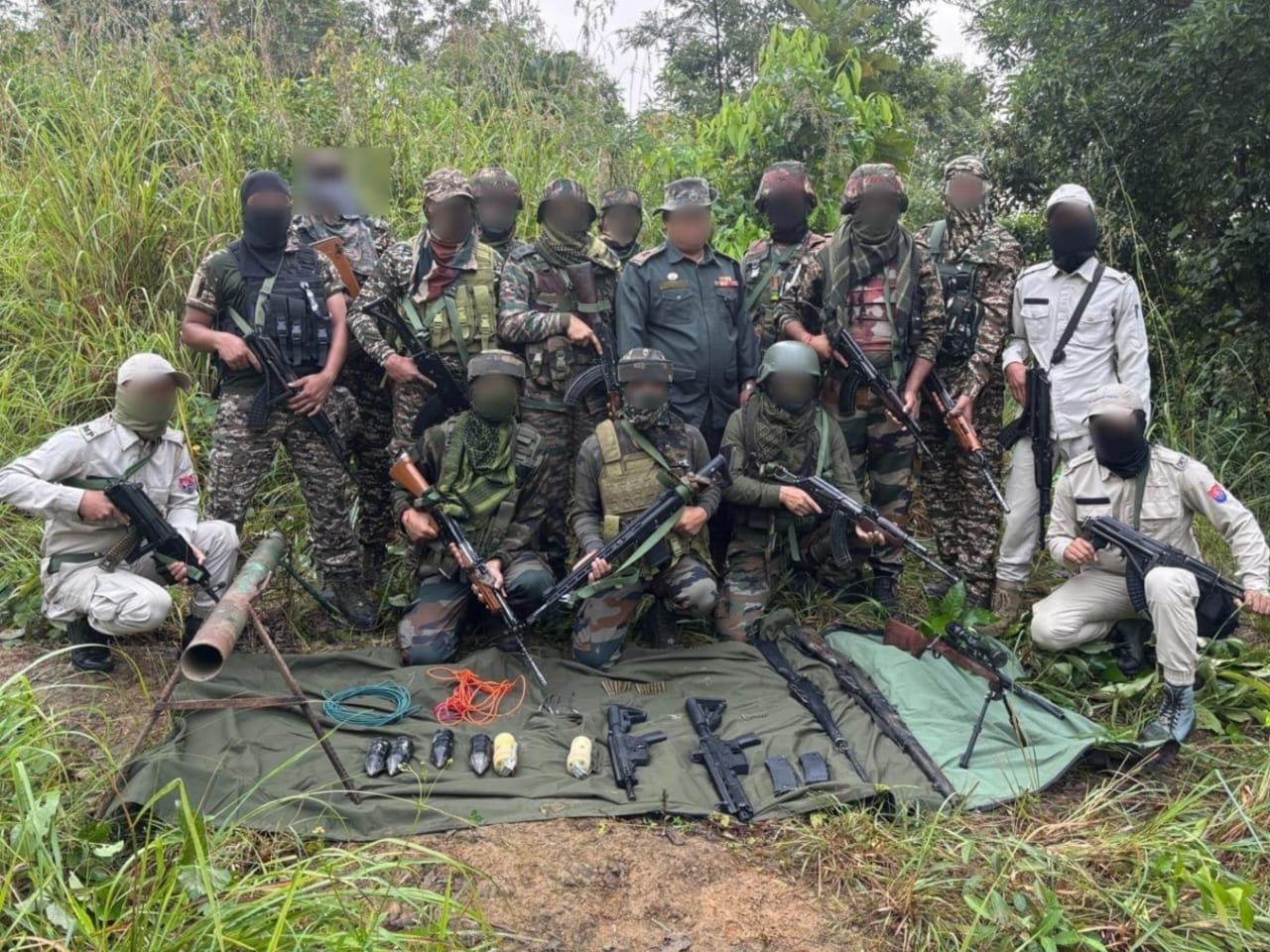 Manipur: Huge cache of arms recovered amid crackdown by security forces | PICTURES Manipur: Huge cache of arms recovered amid crackdown by security forces | PICTURES