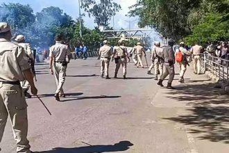 Mob storms police station in Manipur’s Ukhrul, loots firearms amid ongoing violence