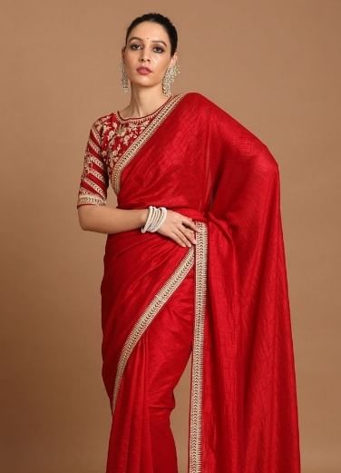 mirror work sarees 3