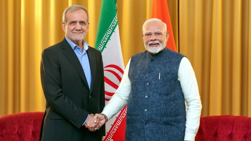 PM Modi meets Iran president to discuss peace in West Asia and enhance bilateral ties