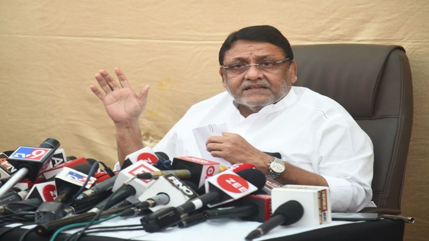 Despite BJP’s opposition, Ajit Pawar fields Nawab Malik from Mankhurd Shivaji Nagar