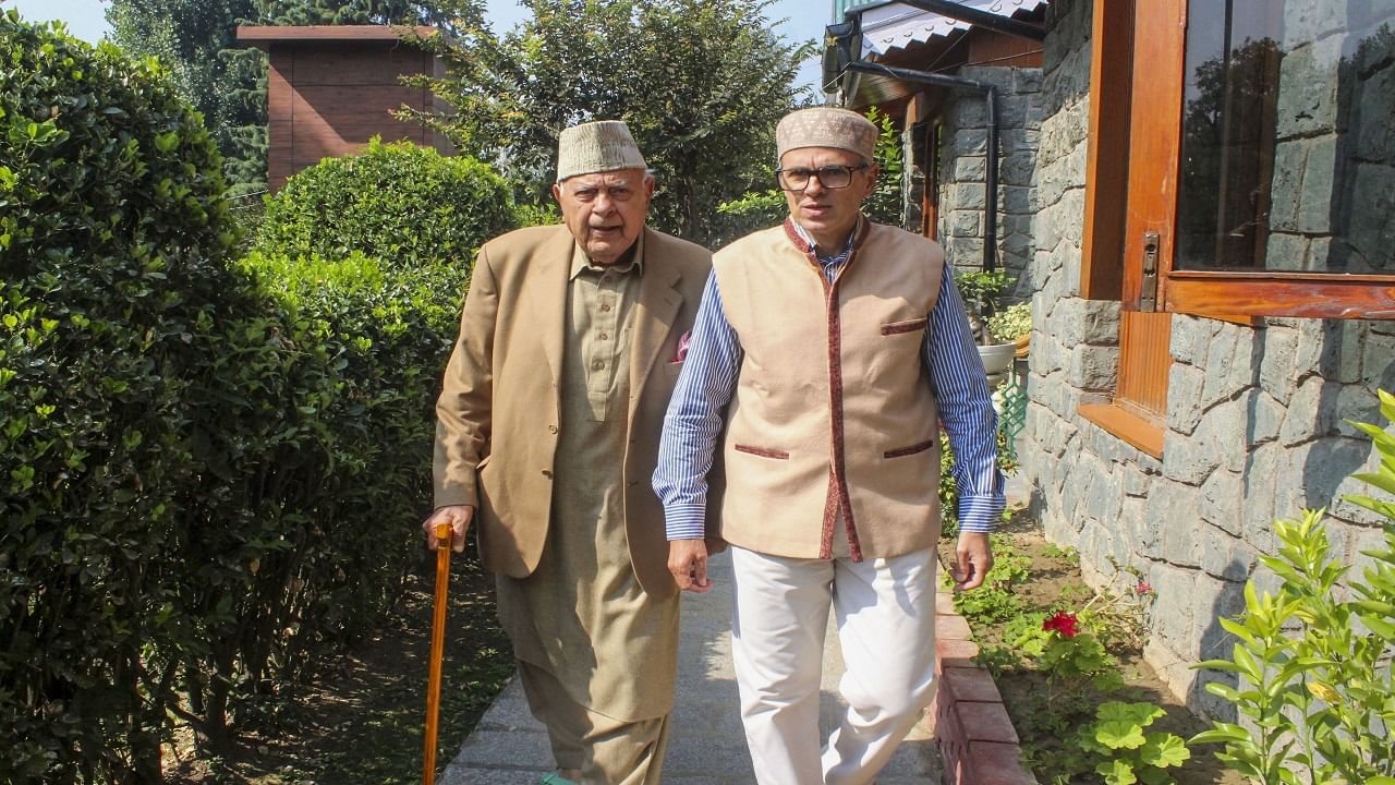 Farooq Abdullah extends hand to Kashmiri pandits as NC prepares to govern J&K Farooq Abdullah extends hand to Kashmiri pandits as NC prepares to govern J&K