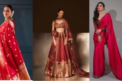 Karwa Chauth 2024: Red sarees, suits and lehengas for the perfect look