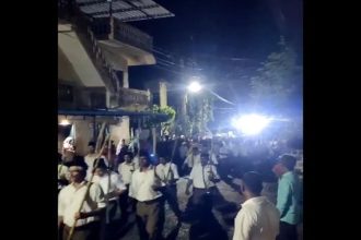 Ratnagiri tension: Religious slogans shouted as RSS workers pass through locality