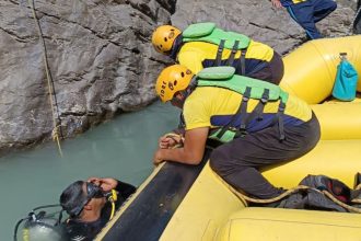 Husband, wife missing after truck falls in Ganga River near Devprayag in Uttarakhand