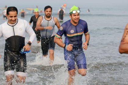 BJP’s Tejasvi Surya becomes first Indian MP to complete Ironman 70.3 challenge