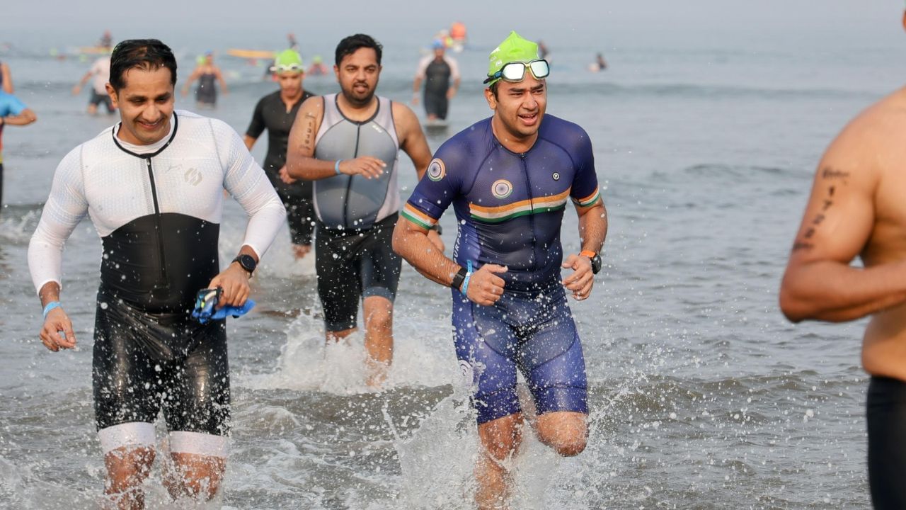 BJP’s Tejasvi Surya becomes first Indian MP to complete Ironman 70.3 challenge