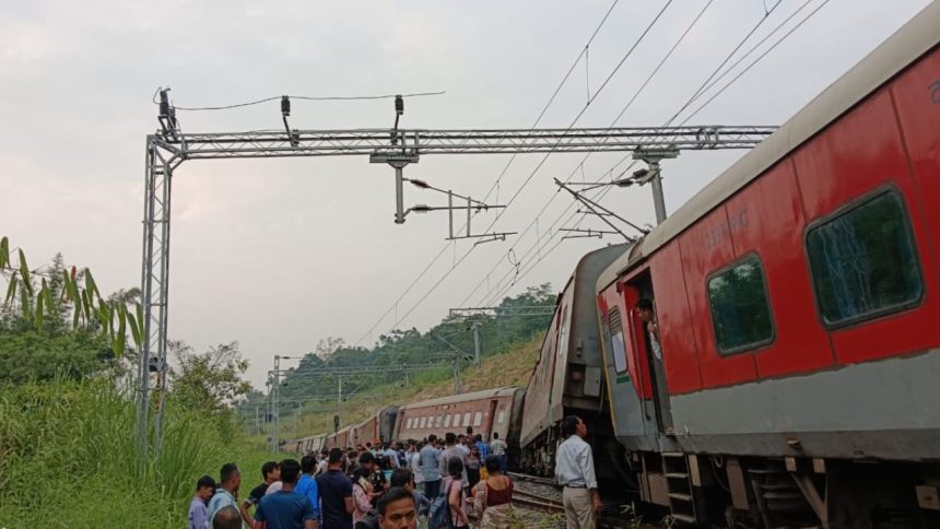 Agartala-Lokmanya Tilak Express derails in Assam; helpline numbers issued