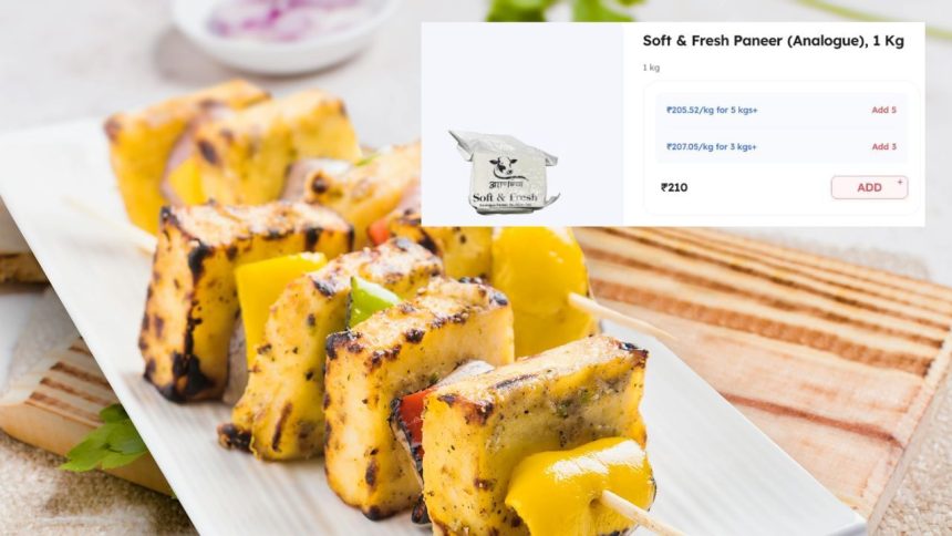 ‘Disappointing’: Zomato faces backlash for selling ‘analogue paneer’ to restaurants