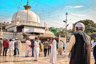 Was the Ajmer Dargah a Hindu temple? What is the court plea about it?