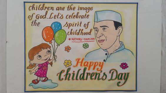 Children's Day drawing. Pinterest