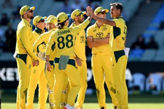 Pat Cummins’ defiance power Australia to edgy win over Pakistan in 1st ODI