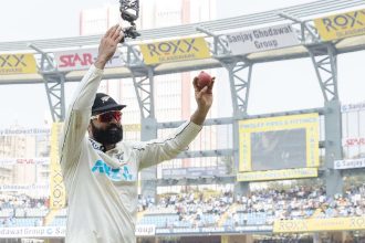 Batting will be challenging on Day 3 on Wankhede pitch, says Ajaz Patel