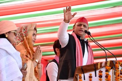 UP bypolls: Akhilesh alleges policemen preventing people from voting, BJP hits back