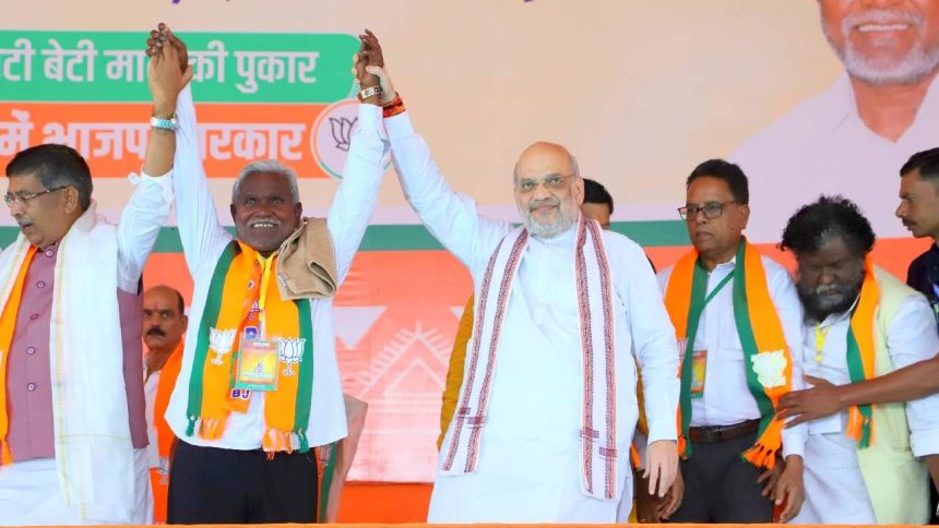 Amit Shah accuses ‘infiltrators’ marrying tribal women to grab land in Jharkhand