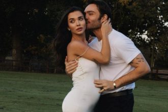 Amy Jackson, Ed Westwick are expending their first child | See maternity photoshoot