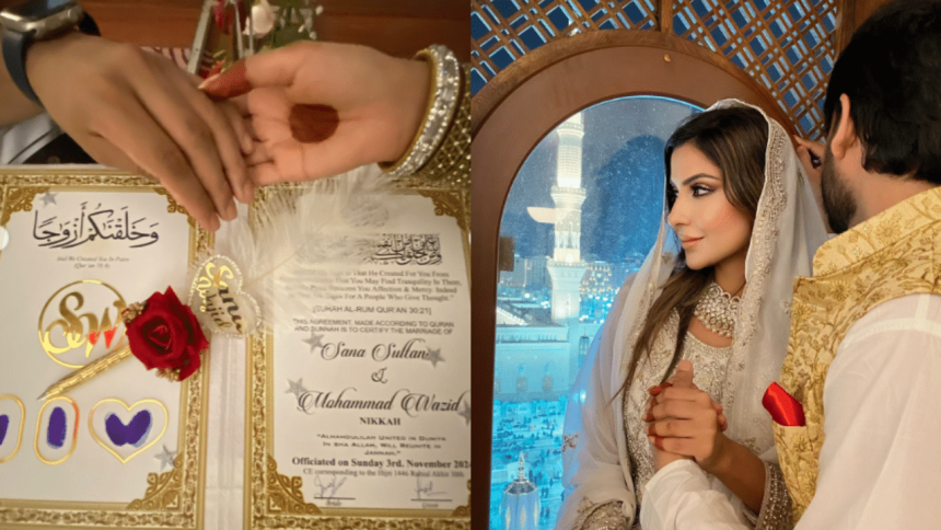 Nikah Mubarak! BB OTT 3’s Sana Sultan is now MARRIED to Mohammad Wazid | PICS here