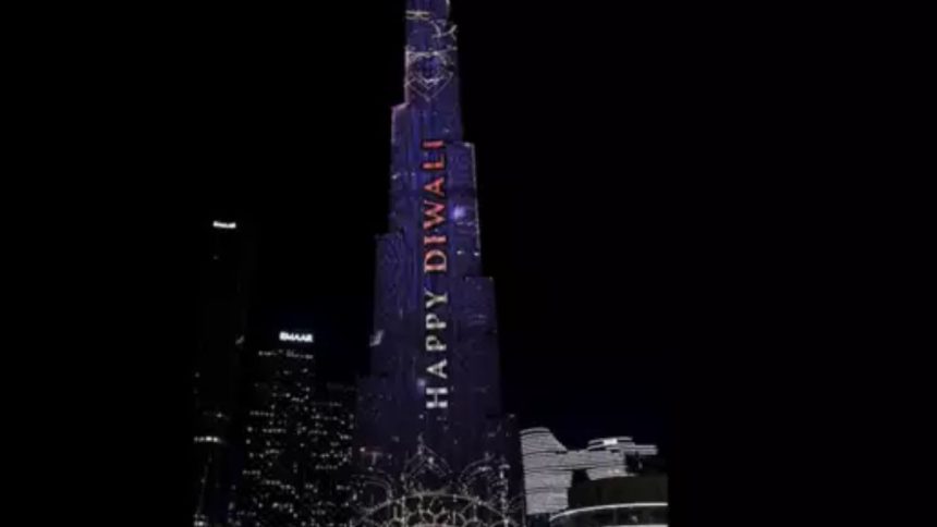 Burj Khalifa for Diwali tribute, celebrating the festival of lights 1 Burj Khalifa for Diwali tribute, celebrating the festival of lights
