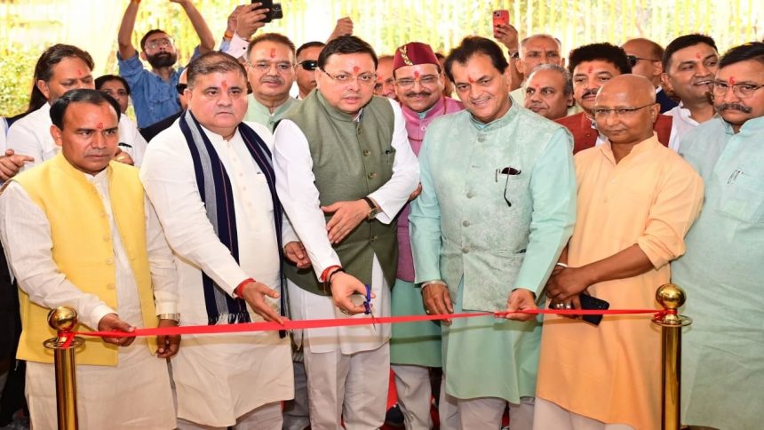 CM Dhami inaugurates new guesthouse “Uttarakhand Niwas” in Delhi, costs 120 crores 1 CM Dhami inaugurates new guesthouse “Uttarakhand Niwas” in Delhi, costs 120 crores