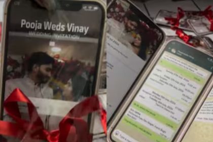 Couple’s unique WhatsApp-themed wedding card goes viral, internet has mixed reactions