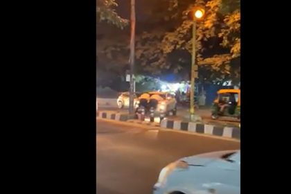 Delhi: Man drives car with 2 cops on bonnet, throws them off and flees | Video