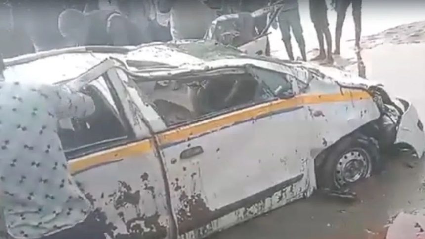 Misled by GPS navigation, car falls into river from partially constructed bridge in UP, 3 dead 1 Misled by GPS navigation, car falls into river from partially constructed bridge in UP, 3 dead