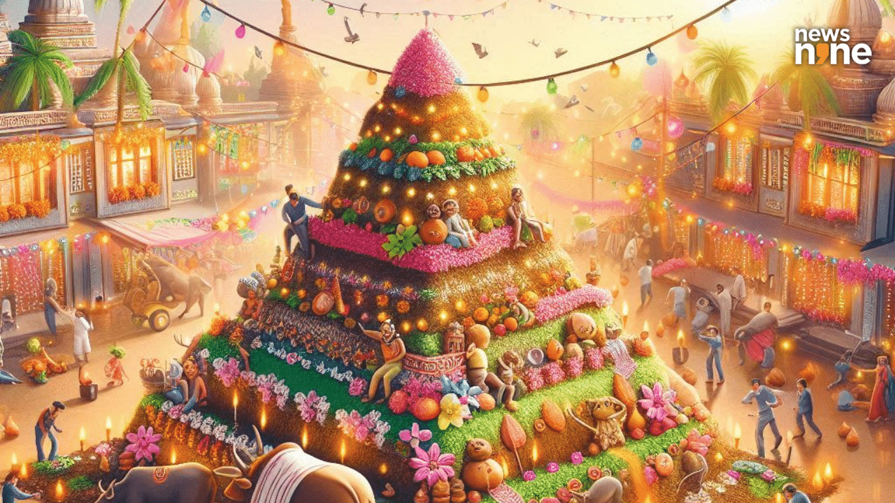 Happy Govardhan Puja 2024: Send WhatsApp Stickers And Personalised Wishes With AI Happy Govardhan Puja 2024: Send WhatsApp Stickers And Personalised Wishes With AI