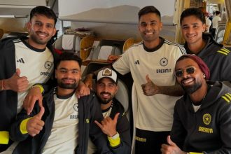 Suryakumar Yadav-led Team India jet off to South Africa for upcoming T20Is