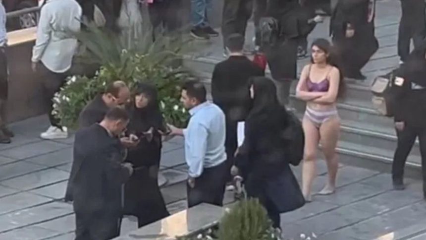 Rising concerns for Iranian student detained over underwear protest 1 Rising concerns for Iranian student detained over underwear protest