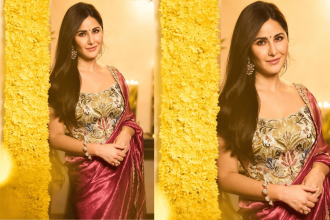 Katrina Kaif dazzles in Rs 2.75 lakh Manish Malhotra saree for Diwali 2024