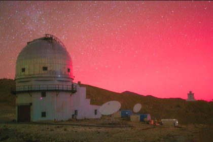 Red skies observed in Ladakh after solar fury
