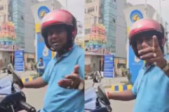 Local man asks with man living in Bengaluru for 12 yrs to learn Kannada, video viral