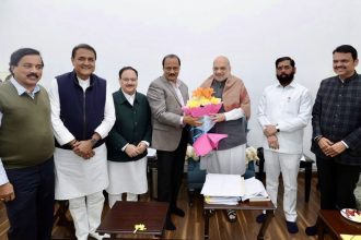 BJP-led Mahayuti holds meet in Delhi with Amit Shah; CM decision likely this week