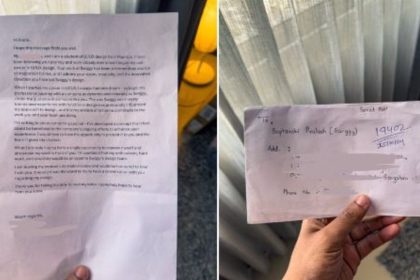 Man sends handwritten job application to Swiggy; company executive praises him