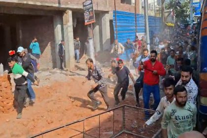 Massive stone pelting in Katra, traders oppose Mata Vaishno Devi ropeway project
