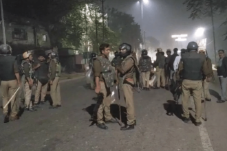 Two cops injured in violent clashes in Uttar Pradesh’s Mau; police vehicle vandalised