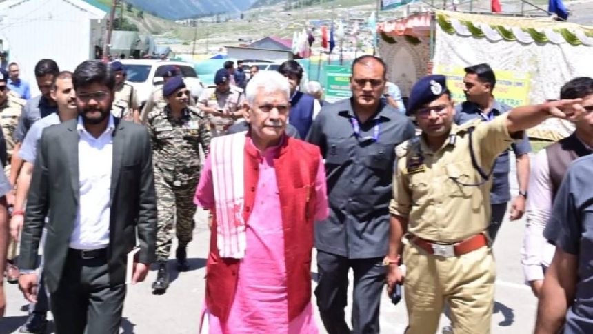 ‘Their houses will be bulldozed’: J&K LG warns those giving shelter to terrorists