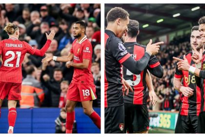 Premier League 2024/25: Liverpool produce comeback; Man City lose away from home