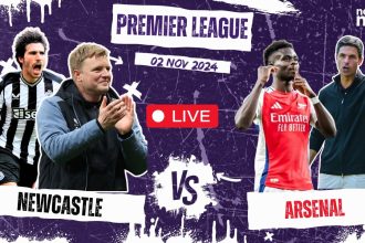 Newcastle vs Arsenal LIVE SCORE: The Toons welcome Gunners at St. James’ Park