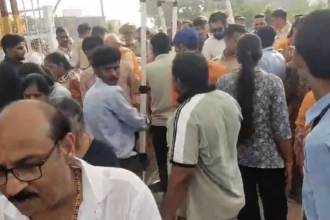 Rajasthan: Six injured in stampede at VIP gate during Dhirendra Shastri’s katha in Bhilwara