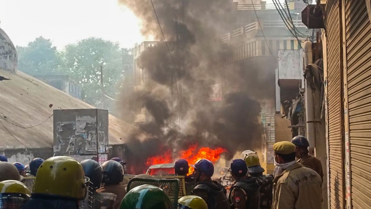 Tensions erupt over mosque survey in Sambhal: Internet suspended, schools shut; curfew-like situation