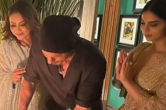 Inside Shah Rukh Khan’s midnight birthday bash with Gauri, Suhana and others [PICS]