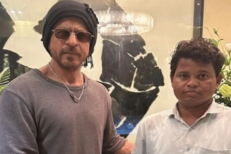 Superfan’s dream come true! SRK meets fan who camped outside Mannat for 95 days