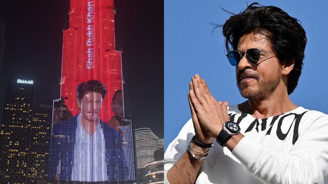 Burj Khalifa lights up for Shah Rukh Khan’s 59th birthday – WATCH it here