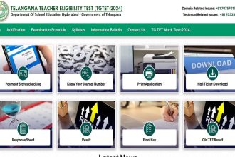 TS TET 2024 notification released; registration process to begin on November 5